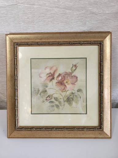 15.5" Rose Wall Art