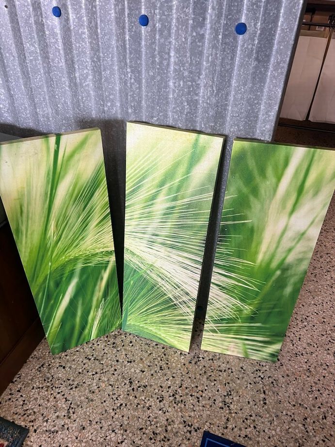 SET OF 3 - Panel Canvas Wall Art