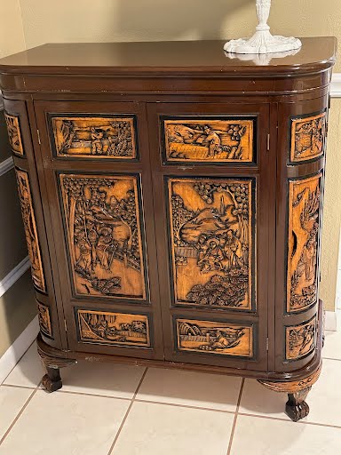 Carved Wood Buffet