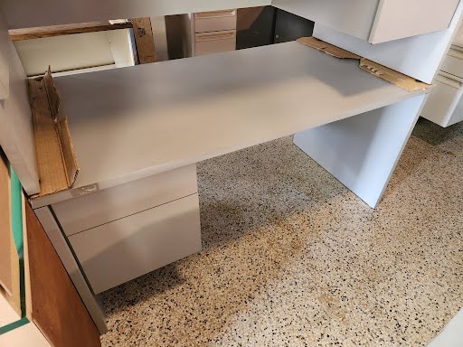 Grey Desk