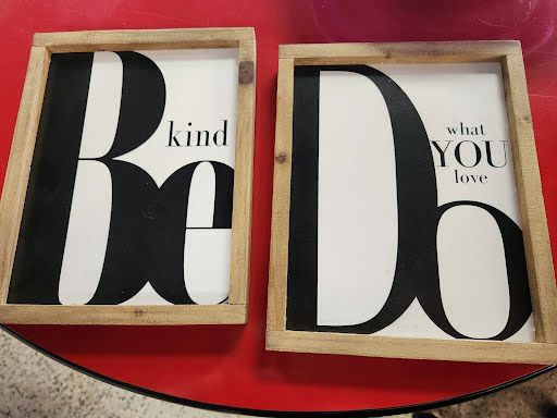 SET OF 2- Wall Art