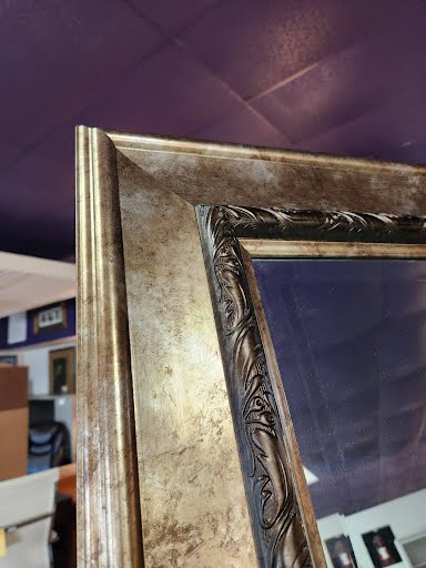 Rectangular Floor Mirror with Stand