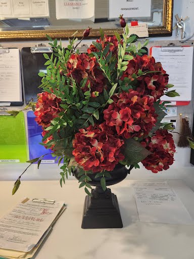 Red Floral Arrangement