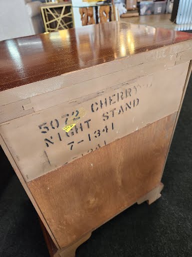 Cherry Wood Nightstand