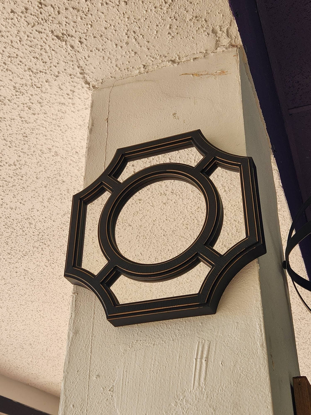 Black 10" Mirror