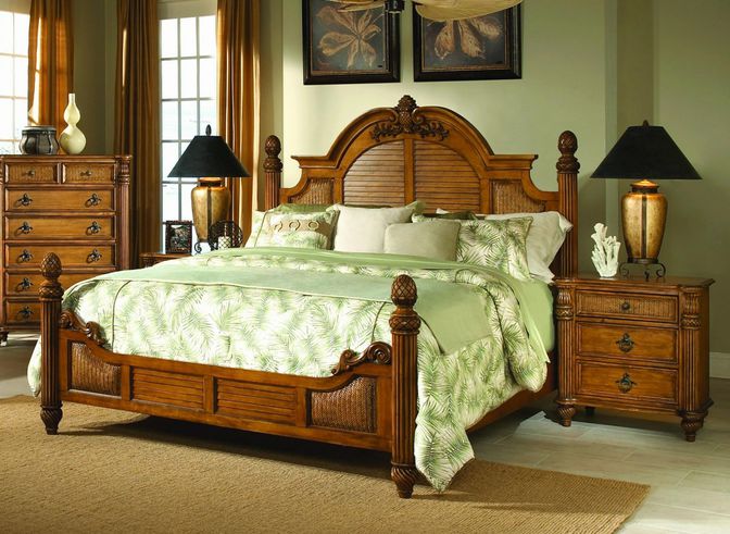 Endura Furniture King Bed w. Nightstand