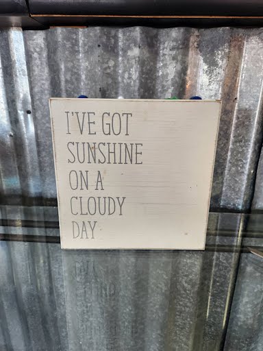 Wall Art "I've Got Sunshine" wood 8x8