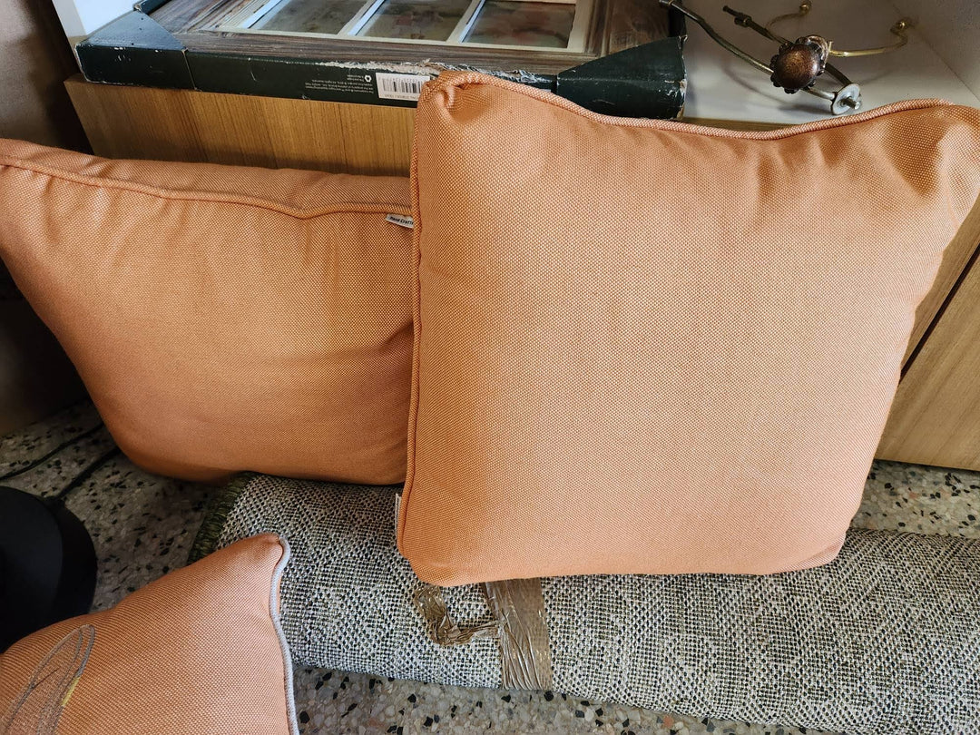 SET OF 2-peach Pillow