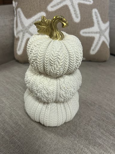 Stacked Pumpkin Decor
