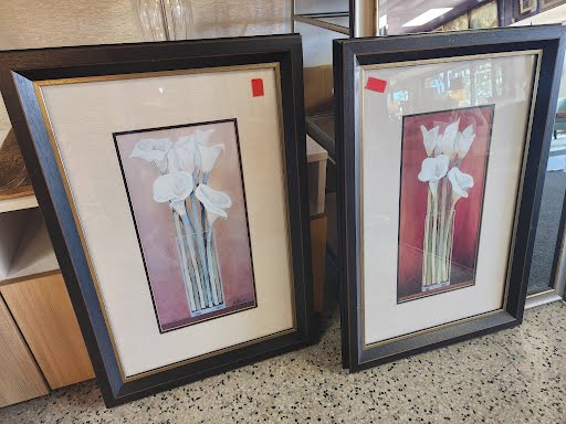 SET OF 2-Signed A.Parr Wall Art 22x33"