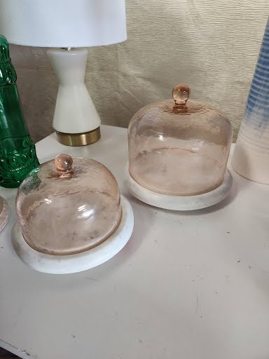 2 pc Marble Display