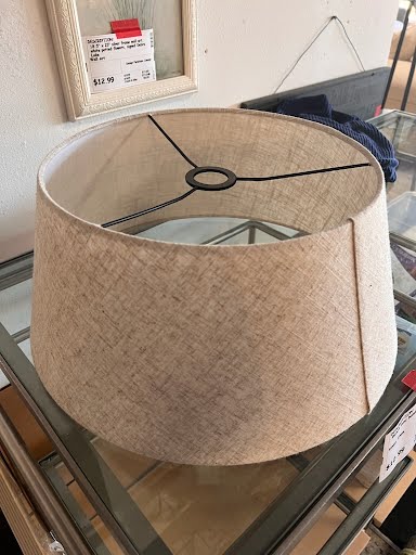17" Beige Lamp Shade
