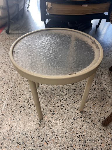End Table 16x16 Metal Outdoor