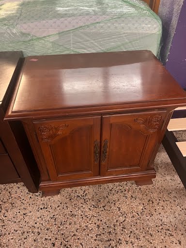 Nightstand Dark Wood