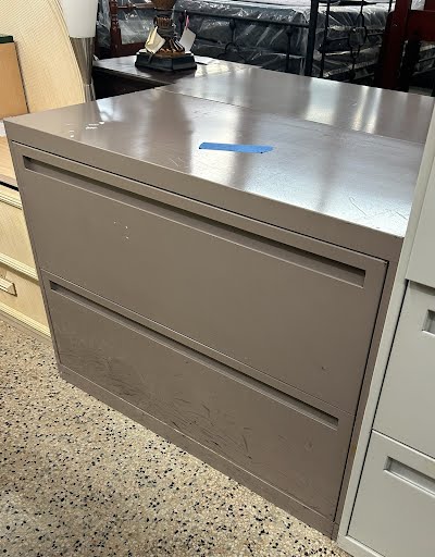 File Cabinet Metal Two Drawer