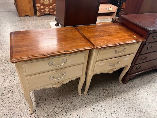 SET OF 2- Ethan Allen Nightstand