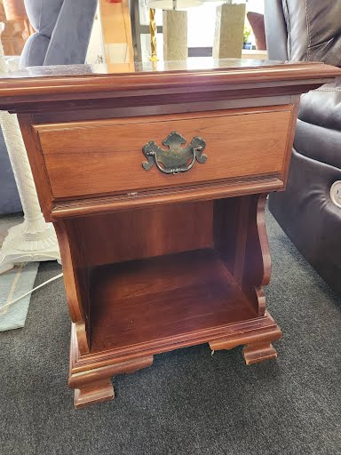 Cherry Wood Nightstand