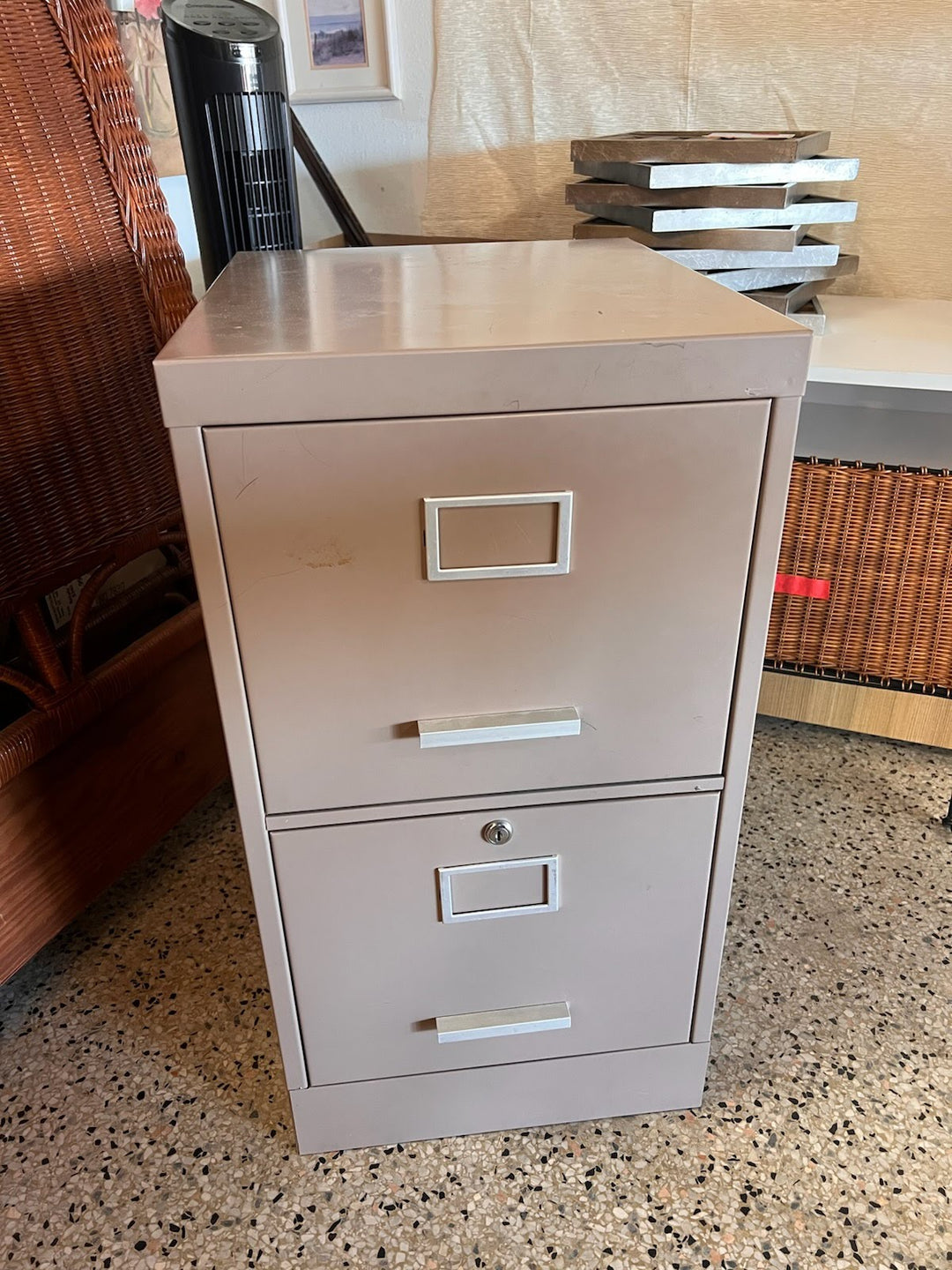 File Cabinet Two Drawer Metal
