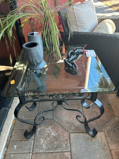 End Table Glass Top