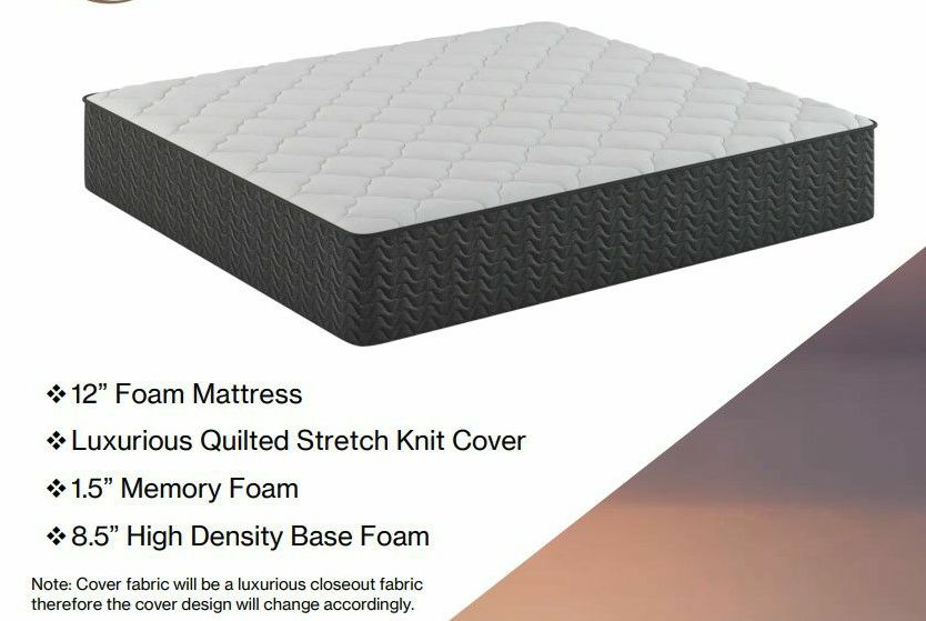 12" Orthopedic QUEEN Mattress