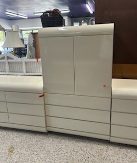 Armoire Waterfall Formica Beige