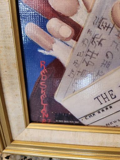 19x23" The Financier by Red Skelton #4626/5000 Wall Art
