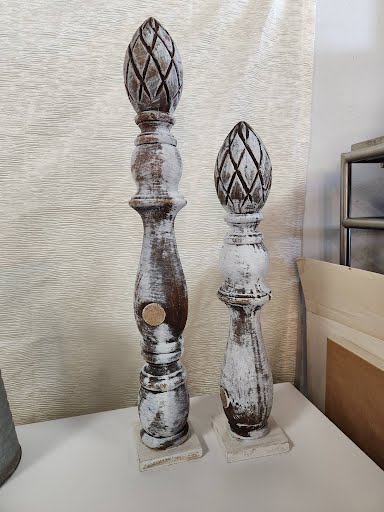 2 Piece Wood Decor
