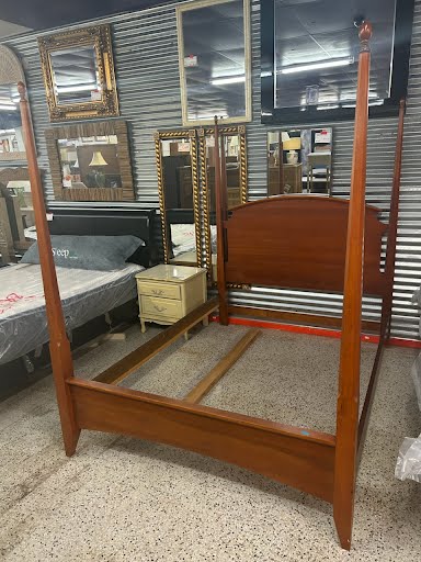 QUEEN Cherry Four Poster Bed