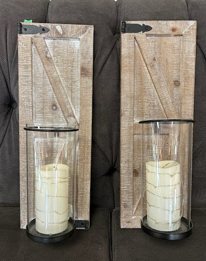 SET OF 2- Kirklands Sconces