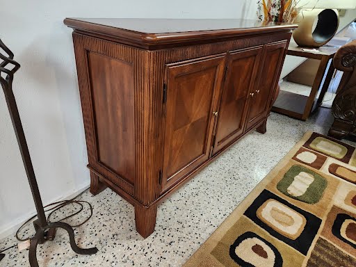 54" Dark Wood Buffet