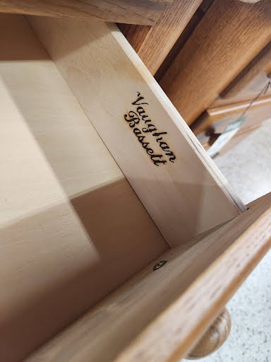 Bassett Nightstand Three Drawers