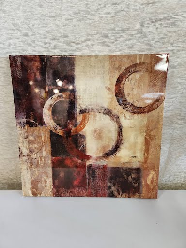 24" Abstract Wall Art