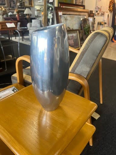Silver Nickel Vase made in India