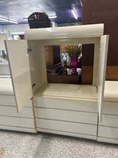 Armoire Waterfall Formica Beige