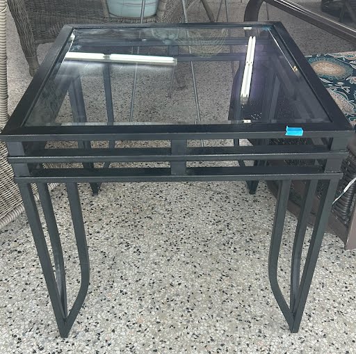 Black End Table