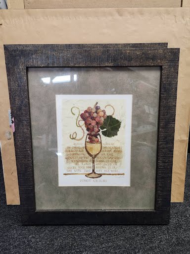 15 5/8 x 17.5" Pinot Wall Art