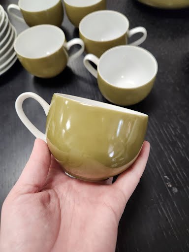 4 PIECES- Cup & Saucer La Ronde by Mikasa