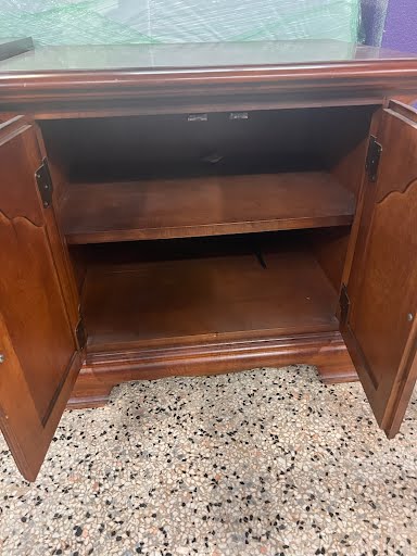 Nightstand Dark Wood