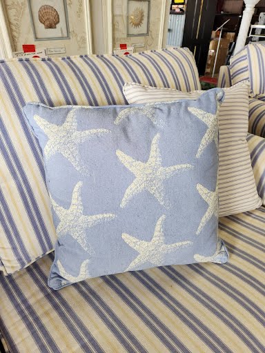 SET OF 2- Starfish Throw Pillow