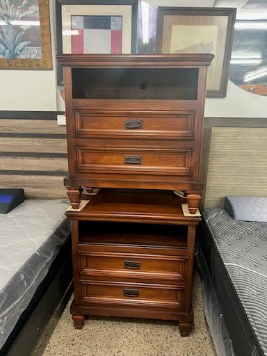 Cherry Wood Nightstand