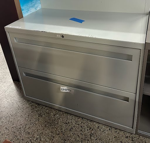 File Cabinet Metal Two Drawer