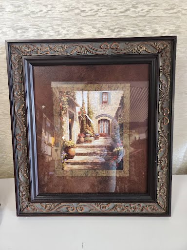 19W" Stone Manor Wall Art