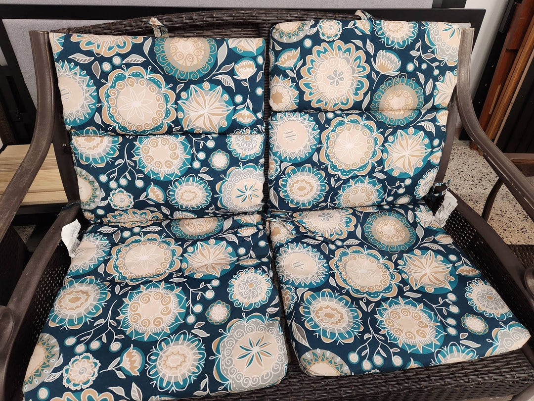 SET OF 4 - Outdoor patio cushions