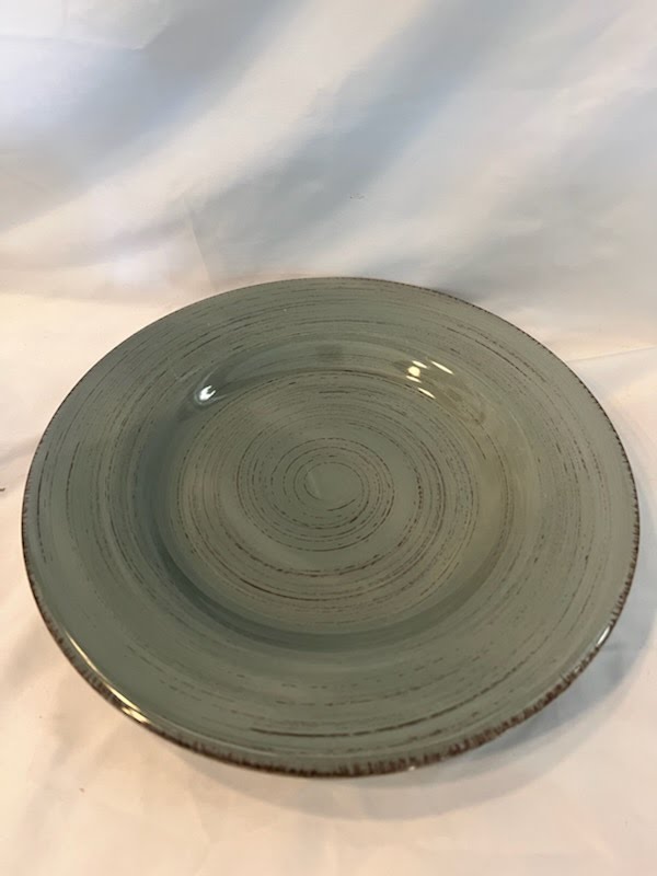 Spring green Dinner PLate