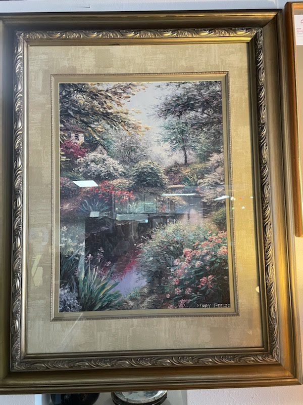 Sined Ornate Framed Art