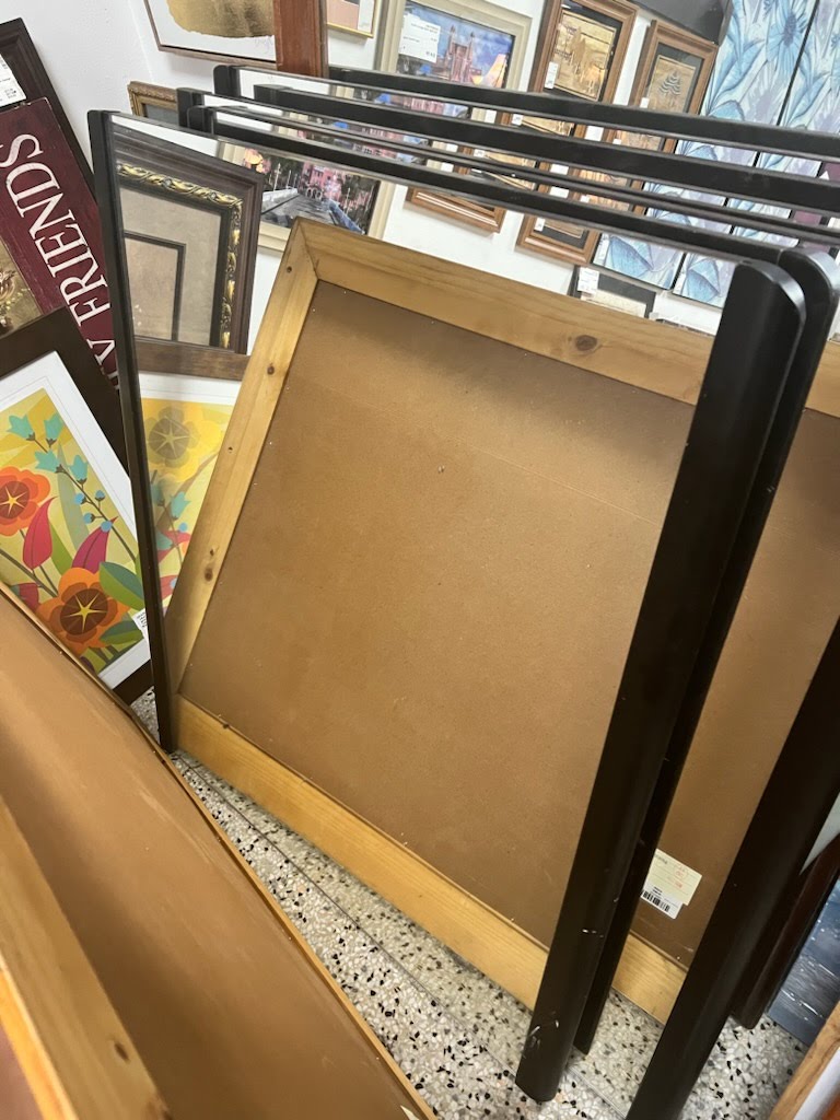 Mirror with Black Trim