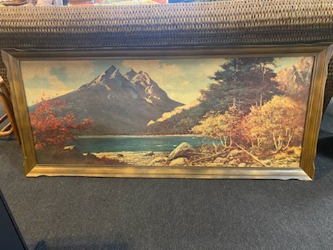 Framed Art Volcano