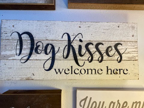 Dog Kisses Wall Art