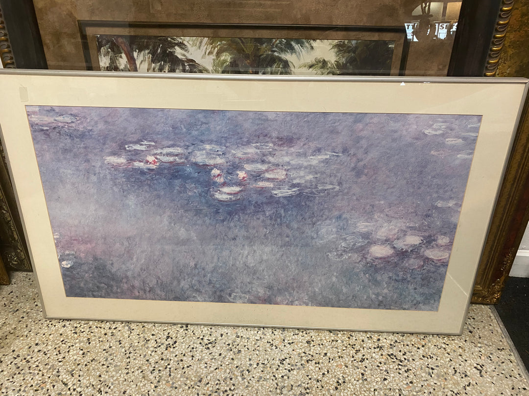 Framed Art Pond Scene