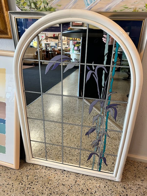 40"x27" Bamboo Etched Mirrors